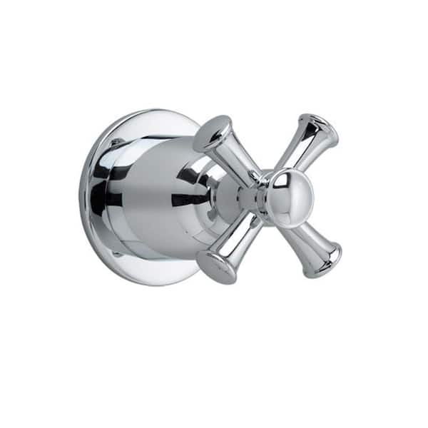 American Standard Portsmouth 1-Handle Diverter Valve Trim Kit in Polished Chrome with Cross Handle (Valve Sold Separately)