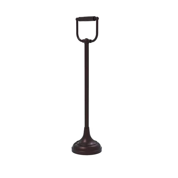 Allied Brass Free Standing Toilet Paper Holder in Antique Bronze