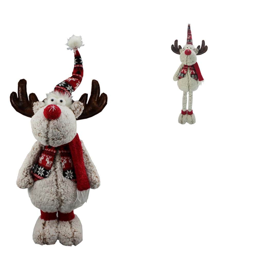 31 in. Standing Moose Ornament Home Decor