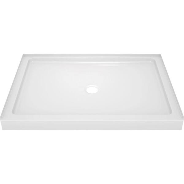 Delta Classic 400 34 In. X 48 In. Single Threshold Alcove Shower Base ...