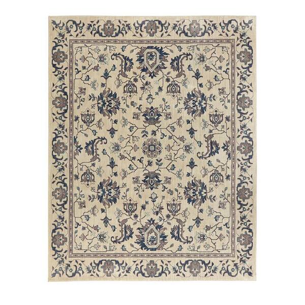 Home Decorators Collection Jackson Blue Ivory 10 ft. x 13 ft. Indoor Area Rug