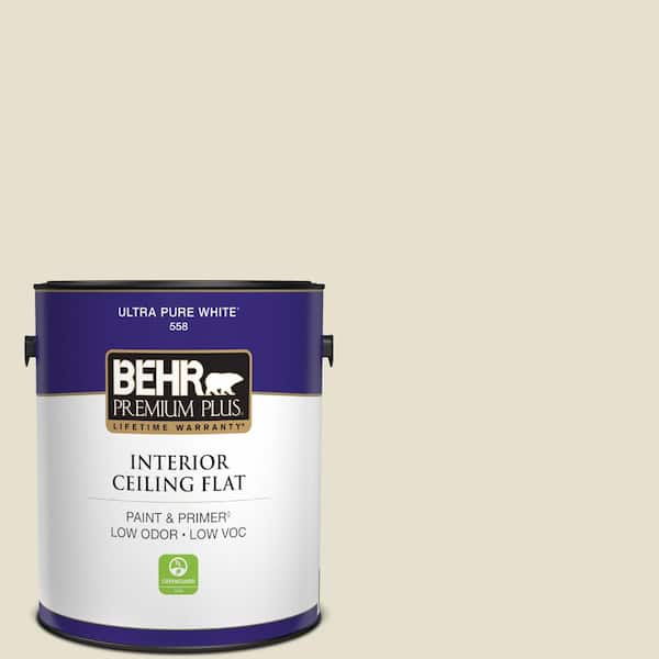 1 gal. #S350-1A Cool Honeydew Ceiling Flat Interior Paint