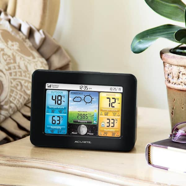 AcuRite Color Weather Station — Tabletop or Wall Mountable, Model