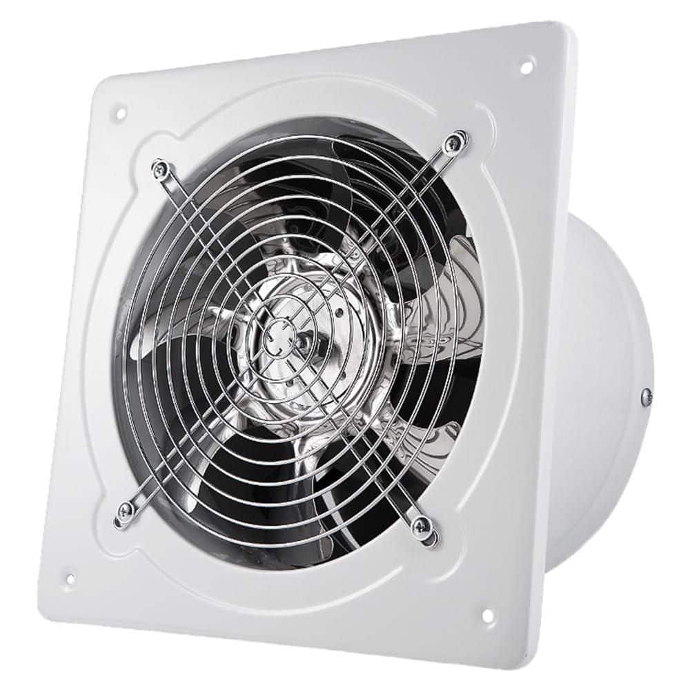 8 in. 1 Speed High Velocity White Indoor Bladeless Exhaust Fan, 735 CFM, Ceiling & Window Mount for Bathroom Ventilation price history on PriceWatchPro
