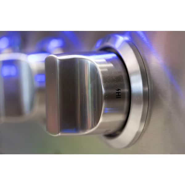 VEZENI Reminiscia Plus 30 in. 4 Italian Aluminum Burners