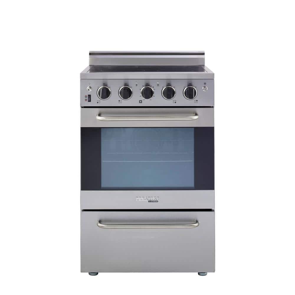 Galanz 24 Stainless Steel Free Standing Electric Range