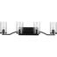 Progress Lighting Lassiter Collection 2-Light Matte Black Clear Glass ...