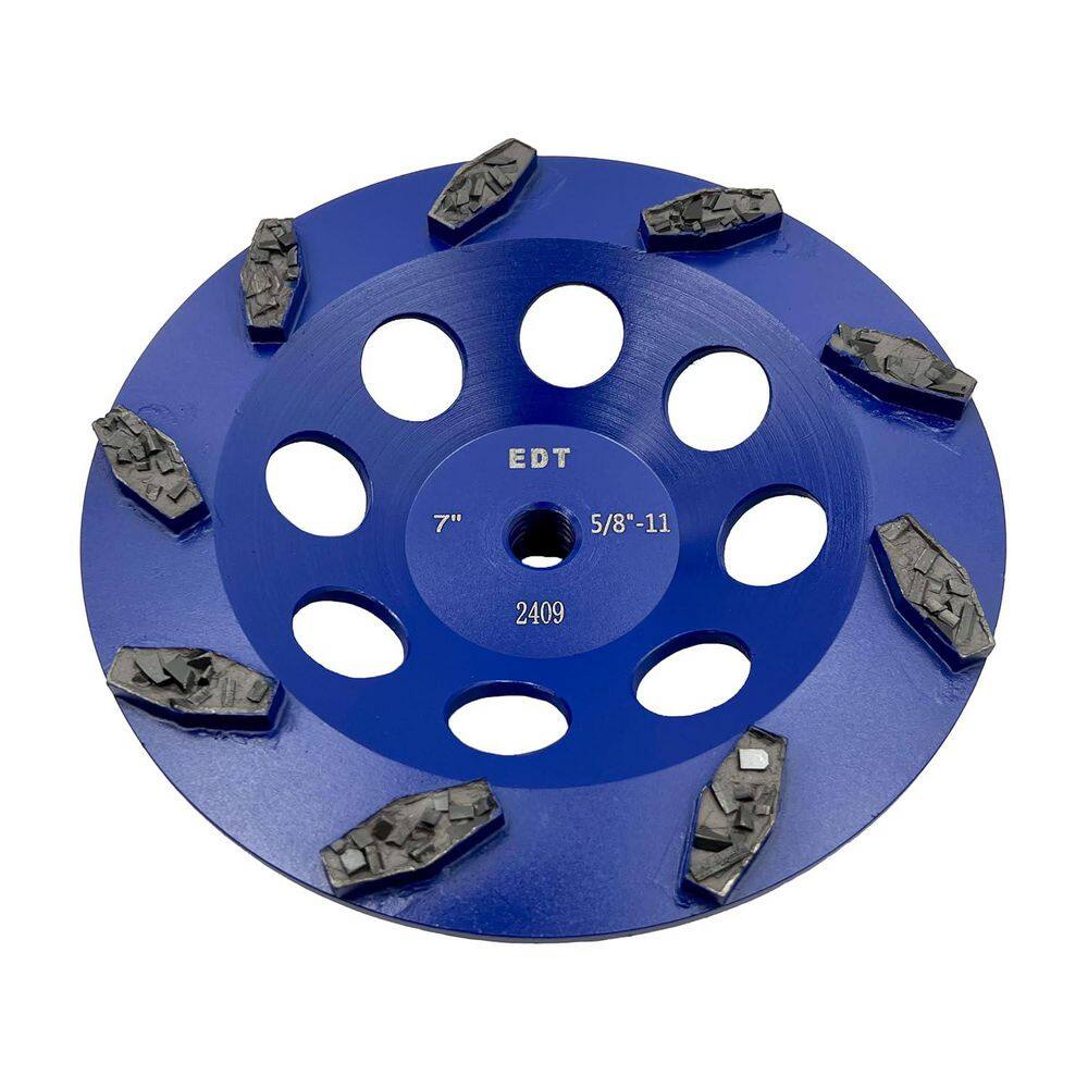 7 in. PCD Grinding Wheels, 9 Crushed Chip PCDs, 5/8-11 in. Threaded Arbor price history on PriceWatchPro
