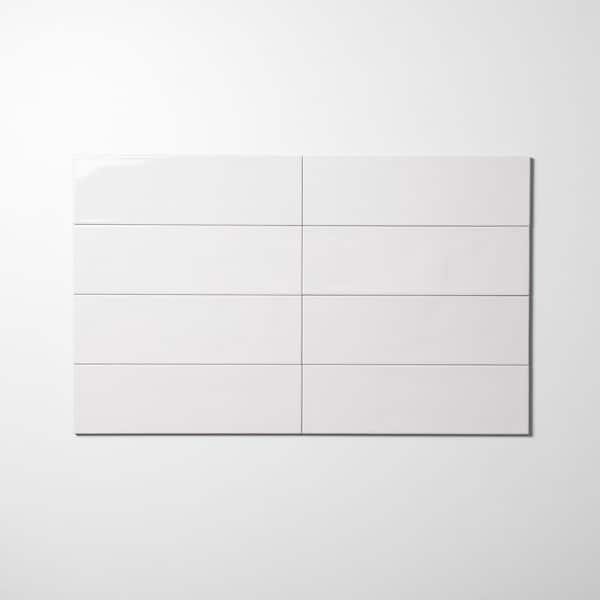 CRUZ BAY STUDIO Bedouin Subway Tile 3 5/8 in. x 11 3/4 in. White