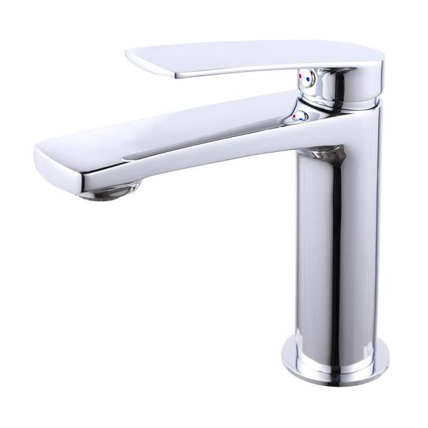 Unbranded Single Hole Single-Handle Bathroom Faucet in Polished Chrome
