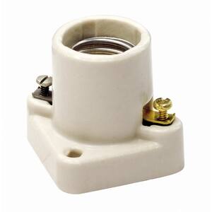 10-PK Leviton PORCELAIN 2Pc Screw Ring LAMPHOLDER Receptacle 660W 250V 9880 NEW 