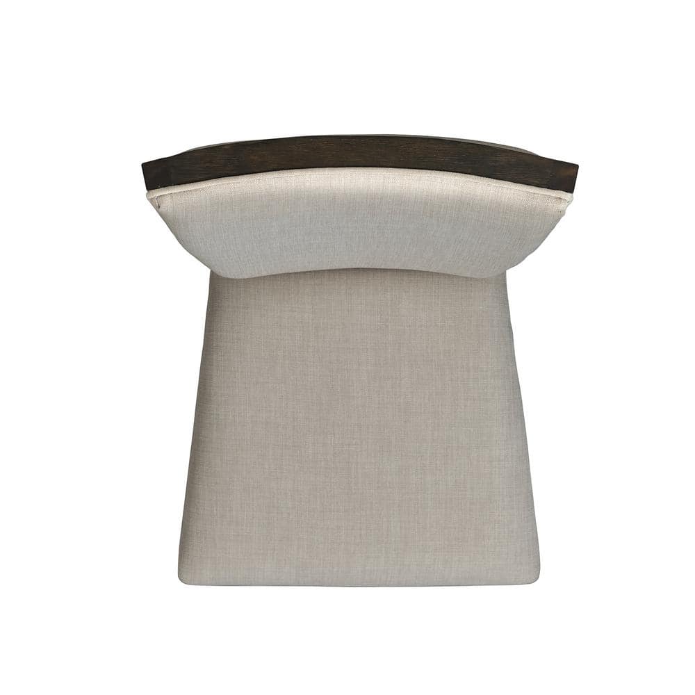 Jasper High Back Gray Upholstered Side Chair Set