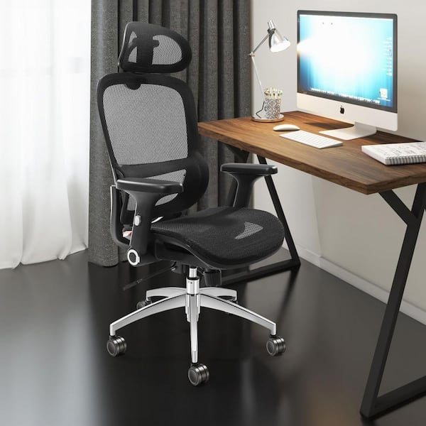 SKYSHALO Ergonomic Office Chair, Desk Chair with Mesh Seat SKYSHALO Ergonomic Office Chair, Desk Chair with Mesh Seat