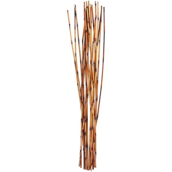 Litton Lane Pampas Natural Foliage with Long Stems (One Bundle) 043435 -  The Home Depot