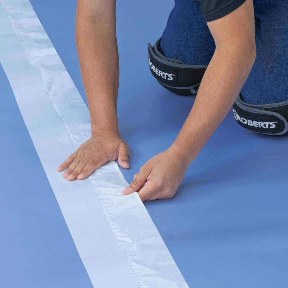 Soft Stride Blue Foam Underlayment Roll for Wood Subfloors