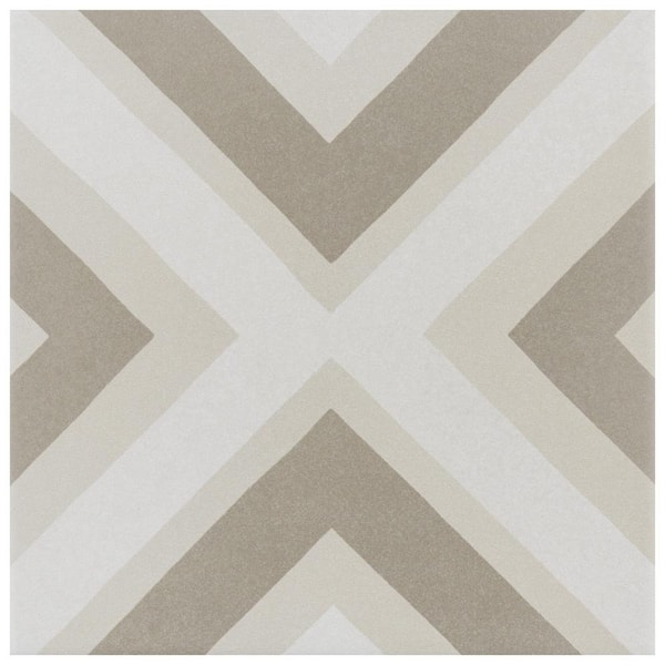 Merola Tile Caprice Pastel Square 7-7/8 in. x 7-7/8 in. Porcelain Floor and Wall Tile (11.25 sq. ft./Case)