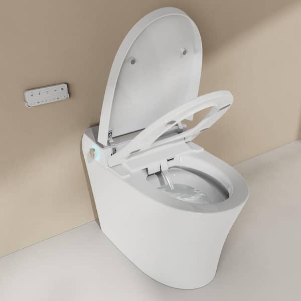 WELLFOR Dual Flush Smart Bidet Toilet with Auto Flush and Heated Seat