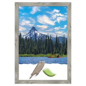 Dove Greywash Square Picture Frame Opening Size 20 x 30 in.
