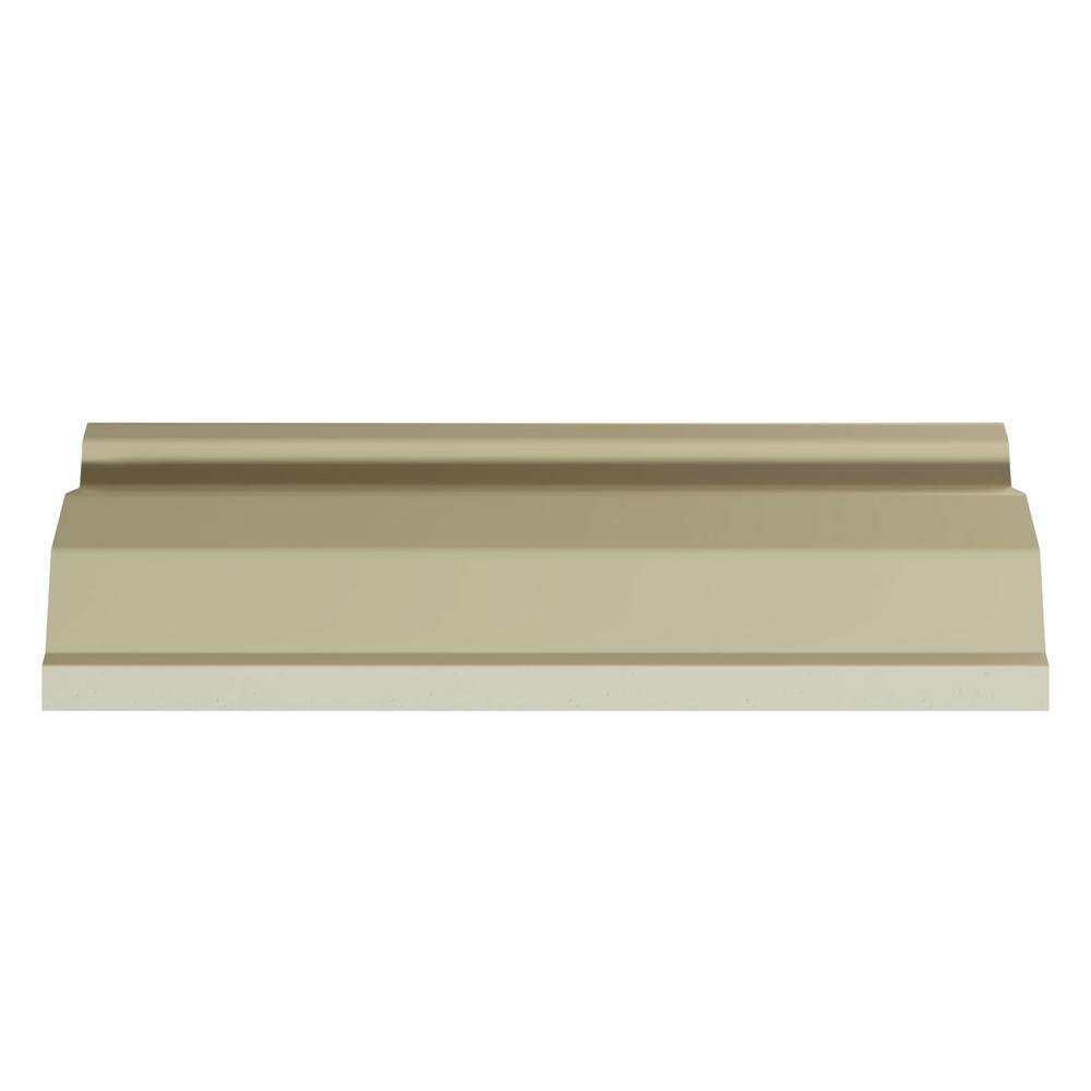 Leia 96" Gray Polyurethane Crown Moulding