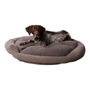 Murphy Large Donut Gray Dog Bed
