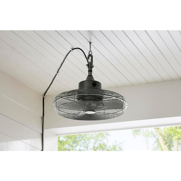 portable ceiling fan with light