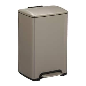 Brighton 3.96 Gal. Stainless Step Trash Can