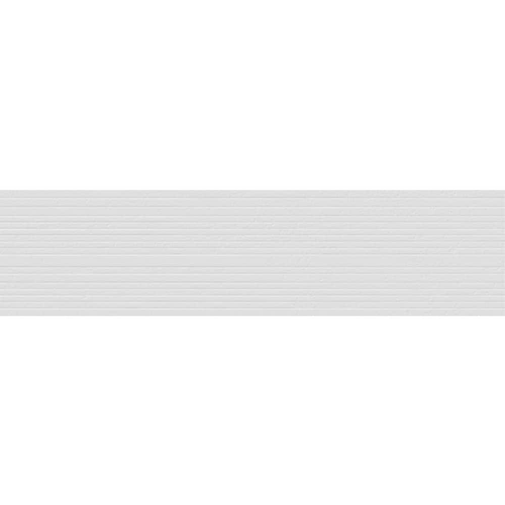 ELIANE Zen White MA 4 in. x 16 in. Glazed Ceramic Wall Tile (0.43 sq