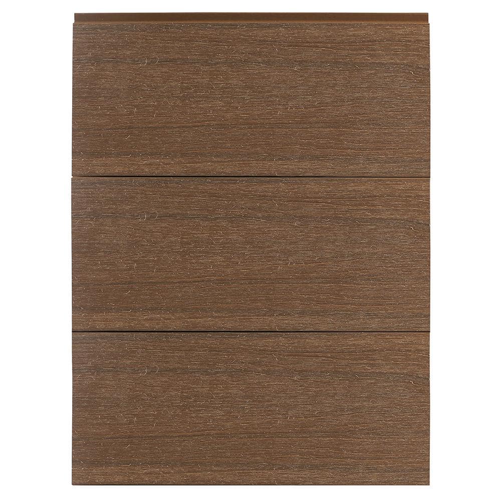 All Weather System 1/2 in. x 5.5 in. x 16 ft. Peruvian Teak Tongue and Groo