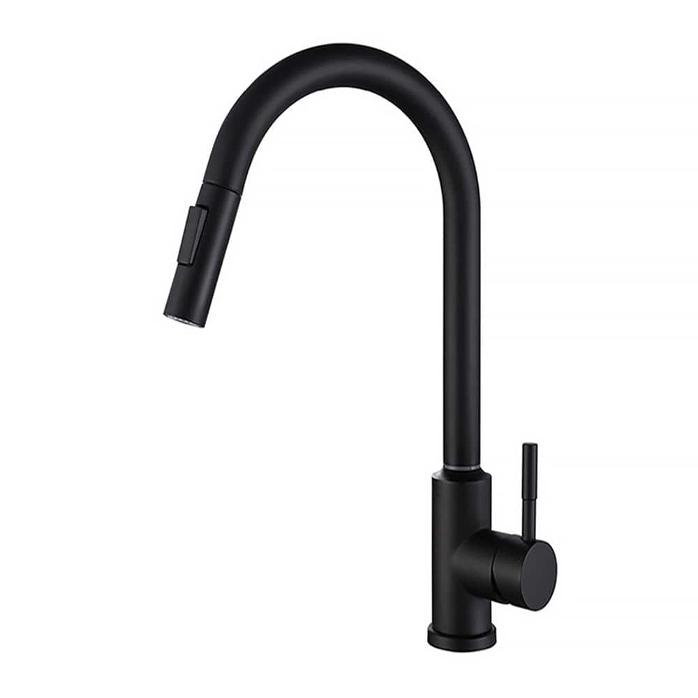 Maincraft Stainless Steel Single-Handle Pull Down Sprayer Kitchen ...