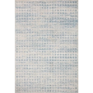 Kamala Sky/Dove 5'-3" x 7'-9" Transitional Area Rug