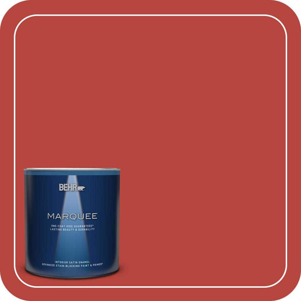 1 qt. #P160-7 Stiletto Love Satin Enamel Interior Paint & Primer price history on PriceWatchPro