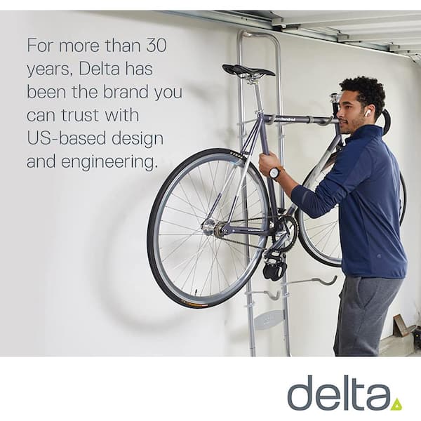 Delta Canaletto Free Standing Bike Storage Rack Holds Four Bikes 