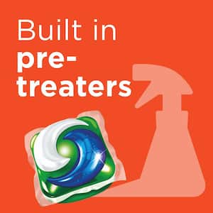 4 in 1 Ultra Oxi Laundry Detergent Pods, 57-Count