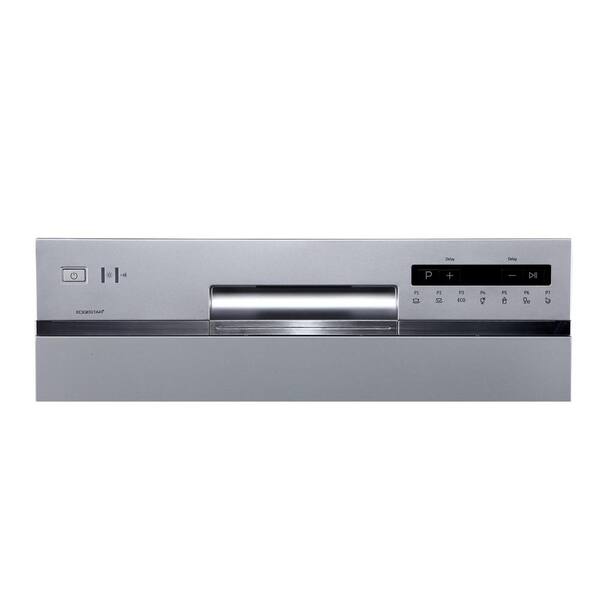 EdgeStar - 22 in. Wide 6-Place Setting Countertop Dishwasher - Black