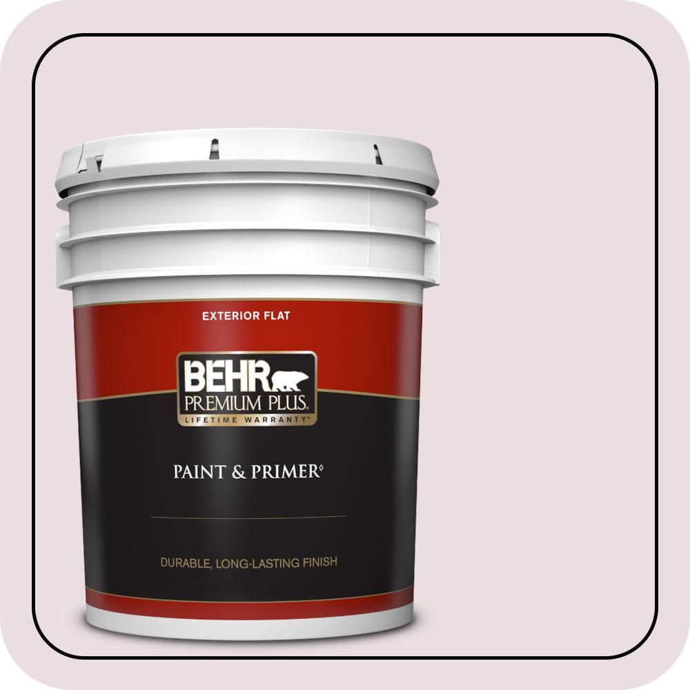 5 gal. Home Decorators Collection #HDC-CT-08 Pink Posey Flat Exterior Paint & Primer price history on PriceWatchPro