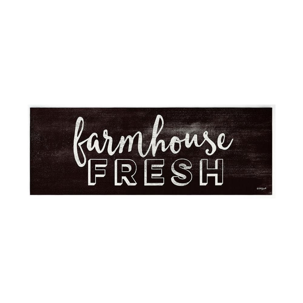 J&V TEXTILES Farmhouse Fresh 19.6 in. x 55 in. Anti-Fatigue Kitchen ...