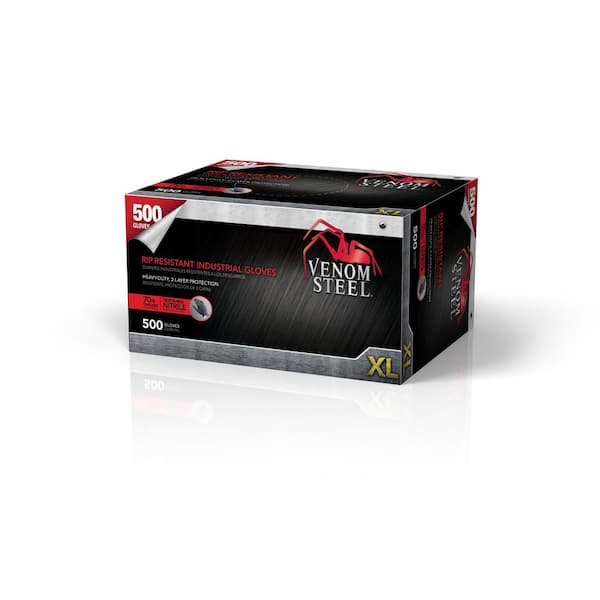 Black Nitrile Gloves