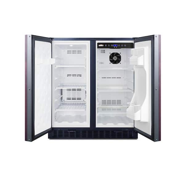 Mini fridge with built in deals freezer