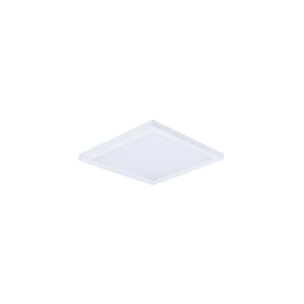 Maxim Lighting Wafer 5 in. SQ Integrated LED Surface Flush Mount 3000K