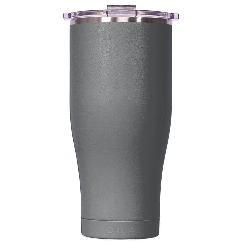 ORCA Chaser Tumbler NEW 27oz Insulated Silver Stainless Steel BPA