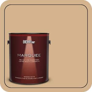 1 gal. Home Decorators Collection #HDC-NT-04 Creme De Caramel One-Coat Hide Matte Interior Paint & Primer