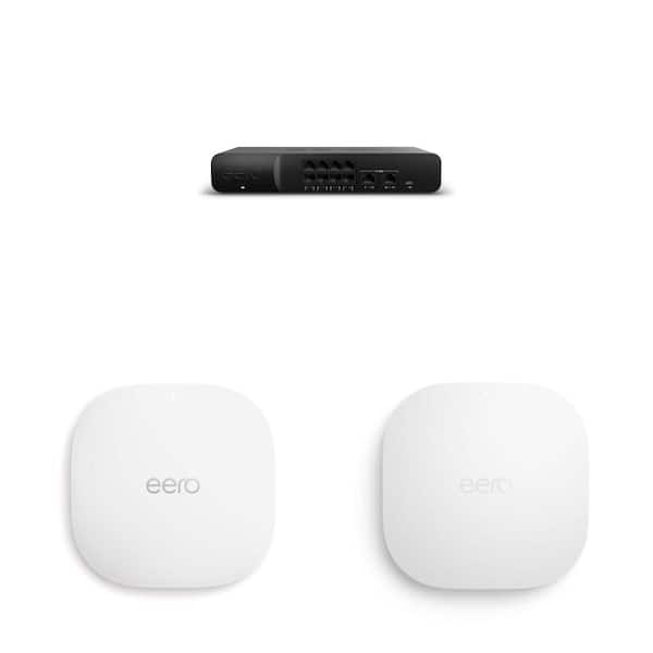 PoE 7 Wi-Fi 7 and PoE 6 Wi-Fi 6 Mountable Access Points with 10-Port PoE Gateway Router Smart Network Bundle (3-Piece)