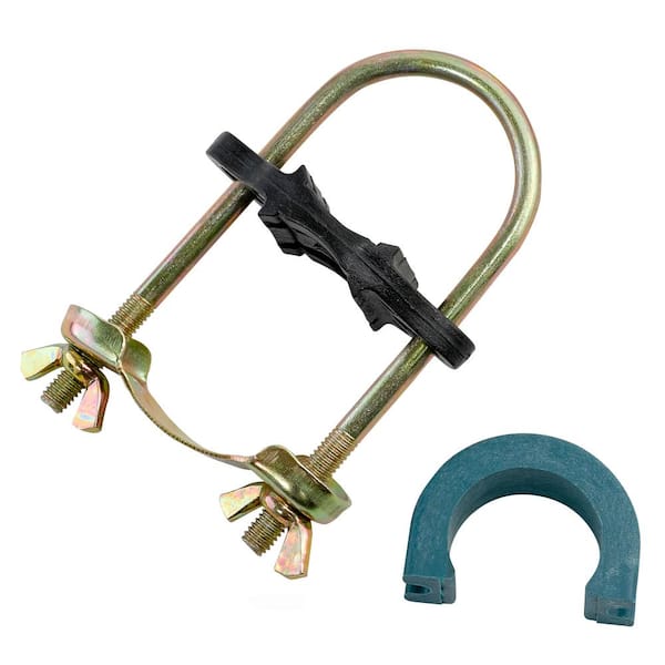 Upper Bounce Trampoline Enclosure Pole Connecter, Fits for Poles Measuring Up to 1.5 in. Dia, and up to 1.75 in. Dia Leg (Set of 16)