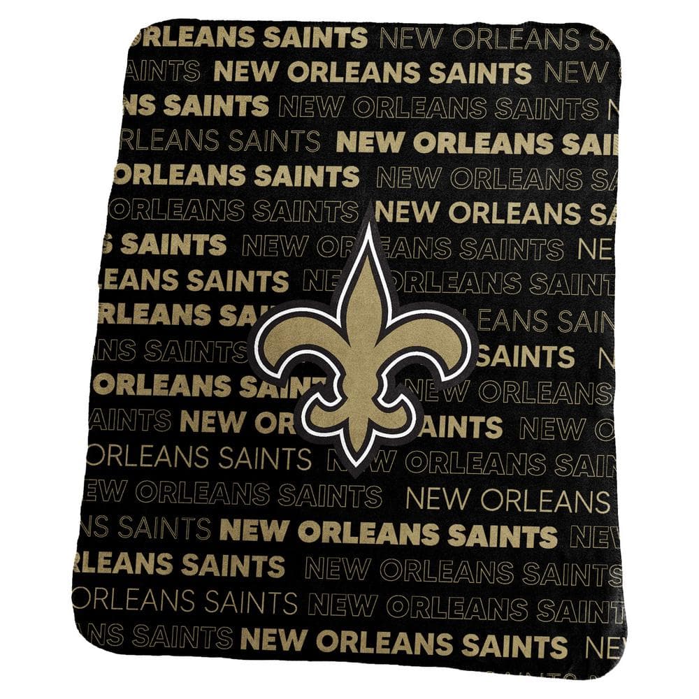 New Orleans Saints - Throw Blankets - Home Decor - The Home Depot