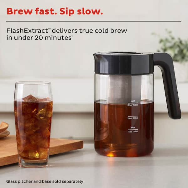 Bonjour 50.7 oz Black Cold Brew Coffee Maker