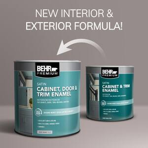 1 qt. #P150-7 Flirt Alert Satin Enamel Interior/Exterior Cabinet, Door & Trim Paint