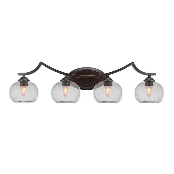 Unbranded Cleveland 8.5 in. 1-Light Dark Granite Vanity Light