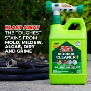 64 oz. Liquid Outdoor Multiple Surface Cleaner Removes Algae Dirt Grime (1 Pack)