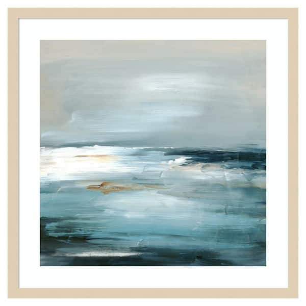 Amanti Art Be Bold II by Jacob q 25 in. W x 25 in. H. Wood Framed Wall Art Print Framed in Brown