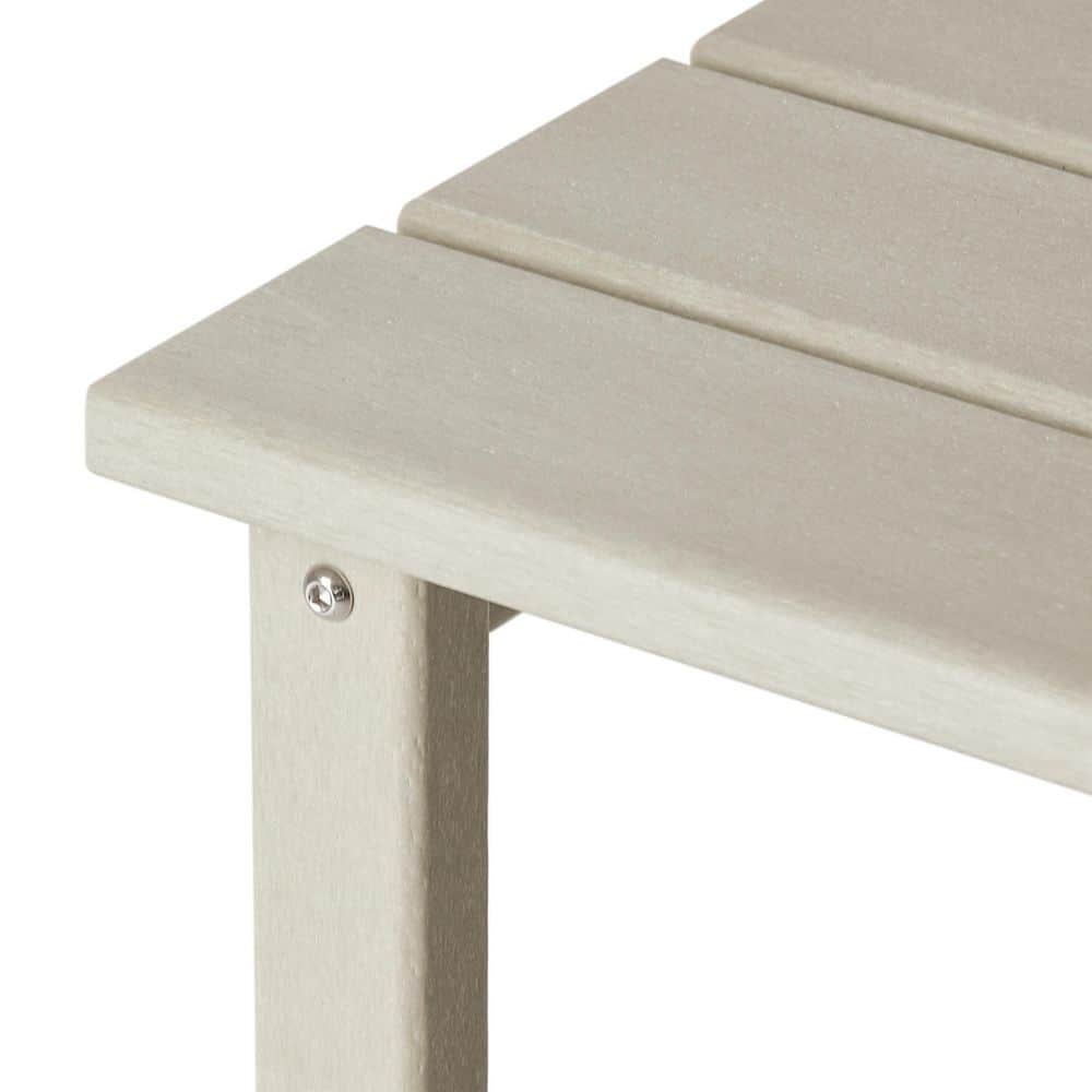 Malibu Sand Poly Lumber Outdoor Coffee Table 35"